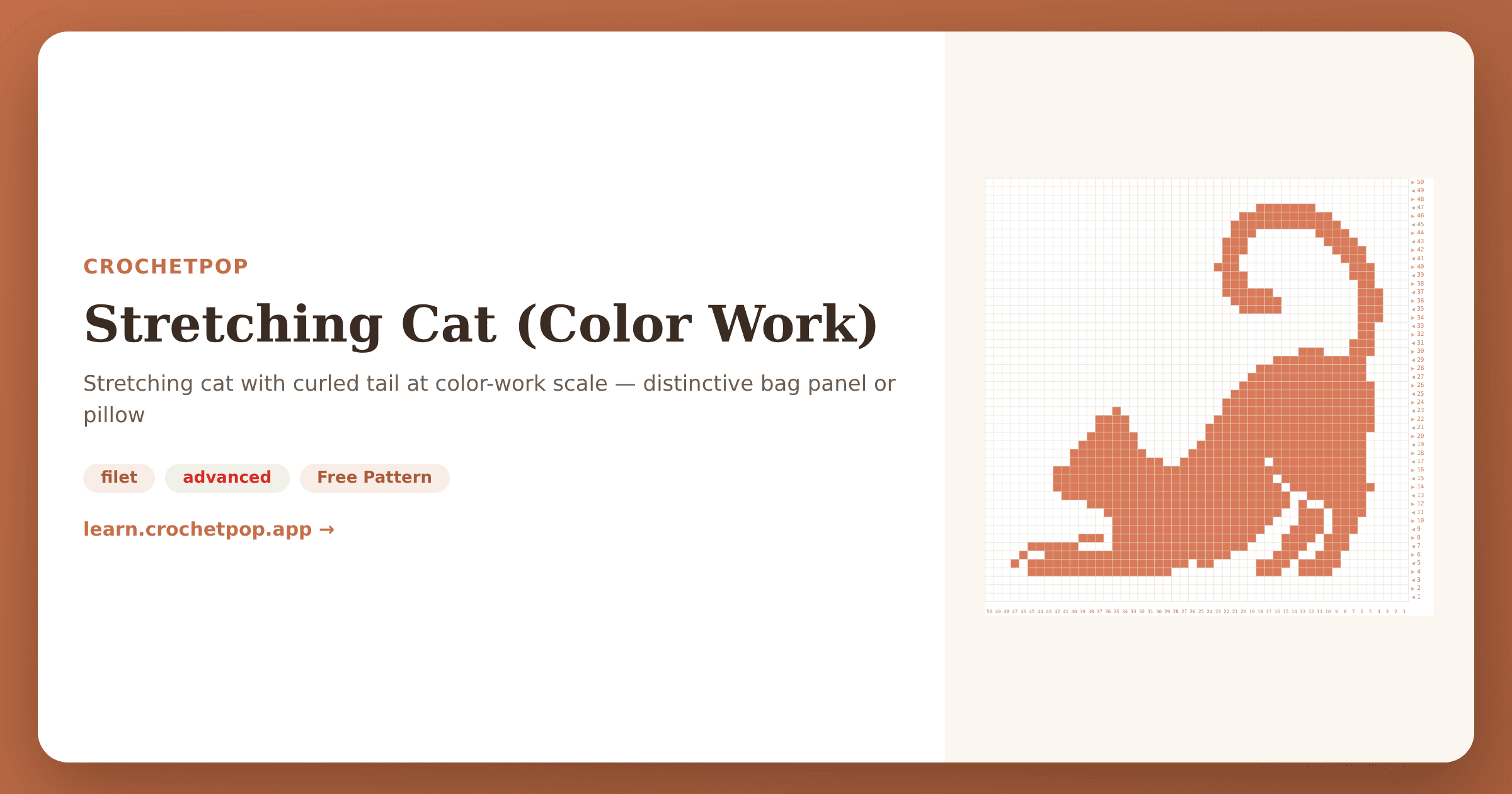 Gato estirándose (trabajo de color)