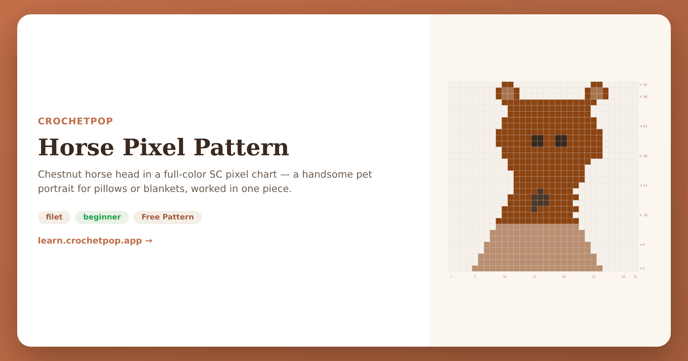 Horse Pixel Pattern