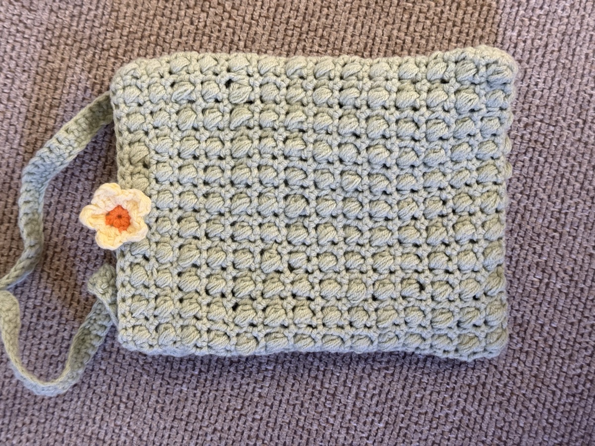 Puff Cotton Phone Pouch