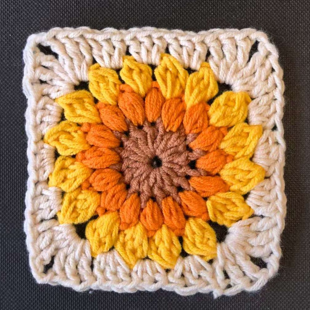 Cuadrado de la abuela sunburst